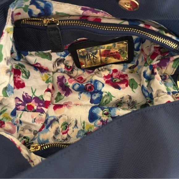 JPK Paris 75 Navy Blue Shoulder Bag - Picture 6 of 6